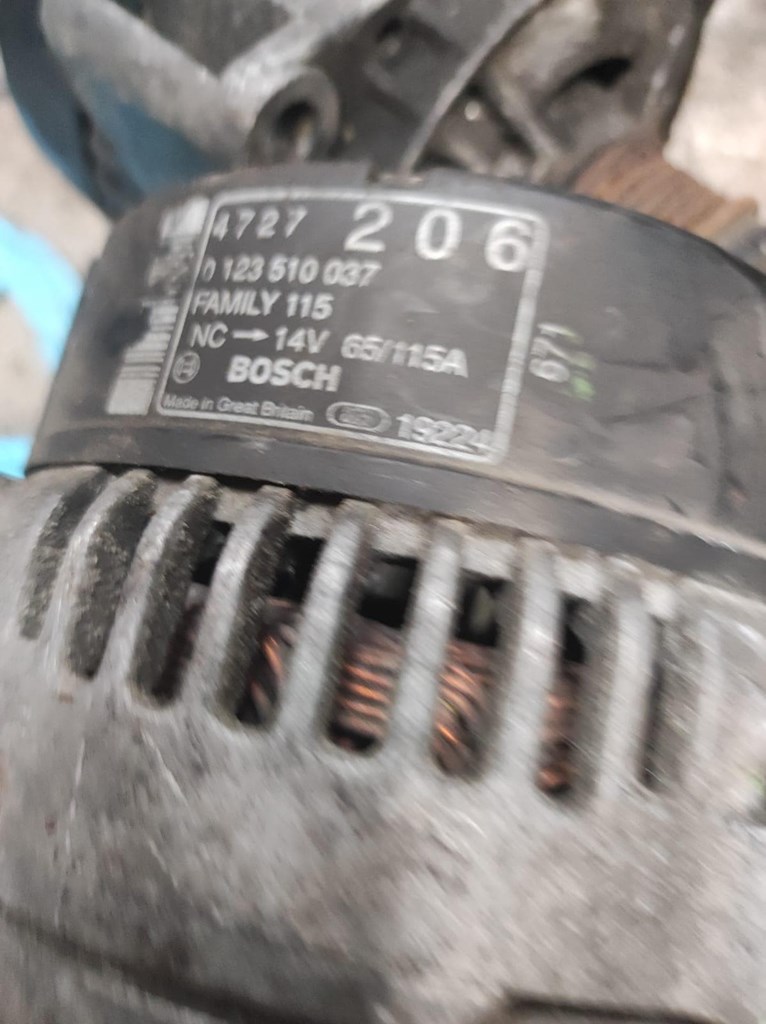Foto 1 Alternador Bosch 115A 0123510037