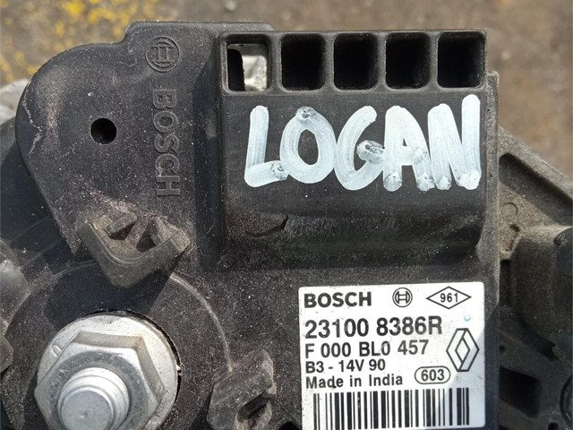 Alternador Bosch Dacia Logan 231008386R