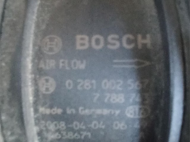 Caudalímetro Bosch 0281002567