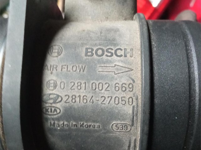 Caudalímetro Bosch 0281002669 Kia