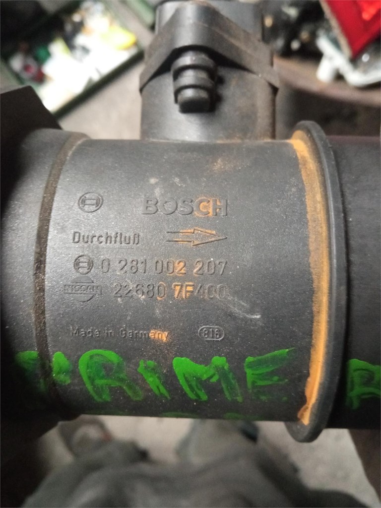 Foto 1 Caudalímetro Bosch Nissan 0281002207