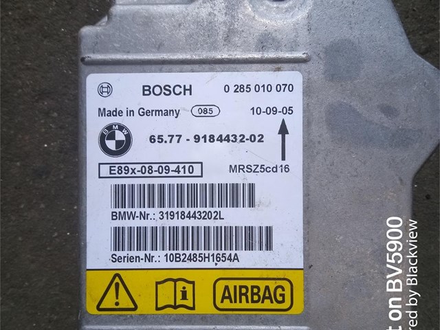 Centralita Airbag BMW Serie E90 E91 E92 E93 0285010070