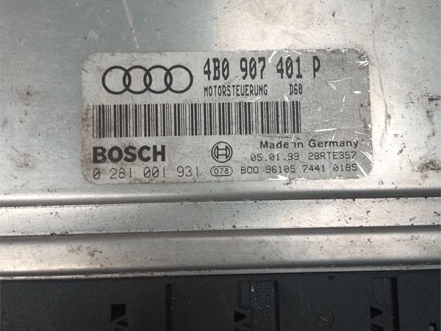 centralita audi a6 1997 Centralita Bosch 480907401P Audi