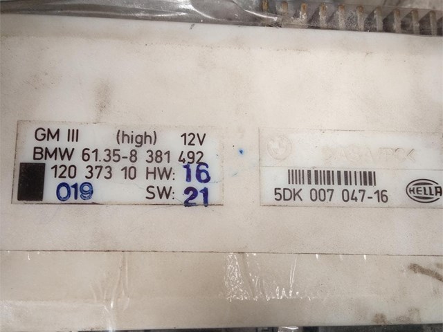 Centralita BMW 61.35-8 381 492