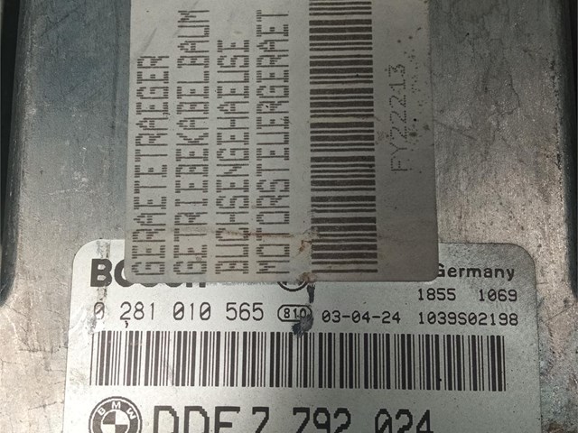 Centralita BMW DDE7 792/024 CENTRALITA MOTOR UCE BMW 3 2003