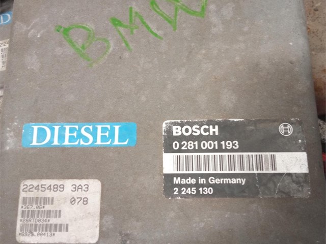 Centralita Bosch 0 281 001 193 - Diesel