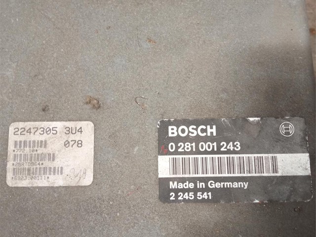 Centralita Bosch 0 281 001 243