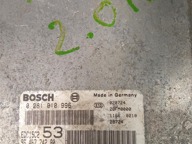 Centralita Bosch 0 281 010 996