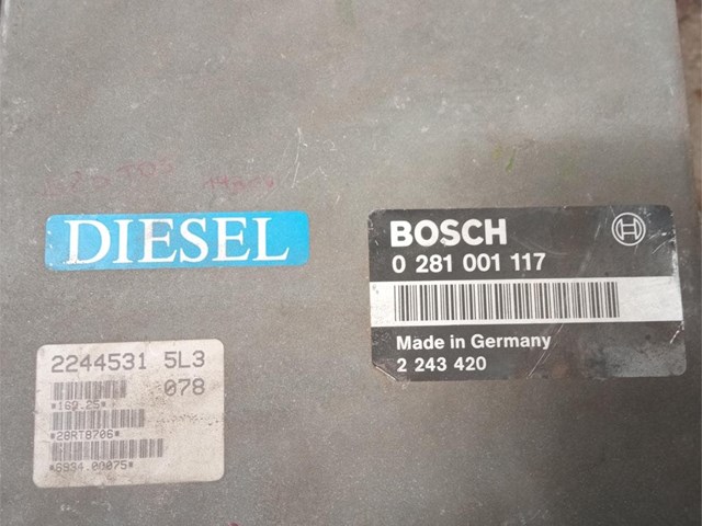 Centralita Bosch 0281001117 Diesel