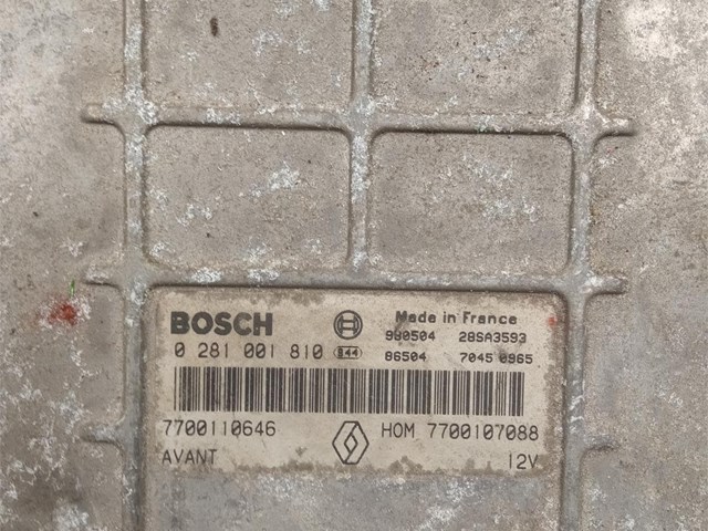 Centralita Bosch 0281001810