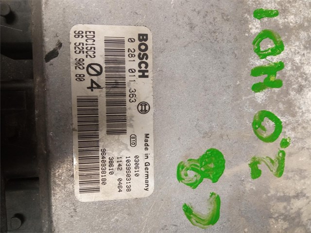 Centralita Bosch EDC15C2 9652590280