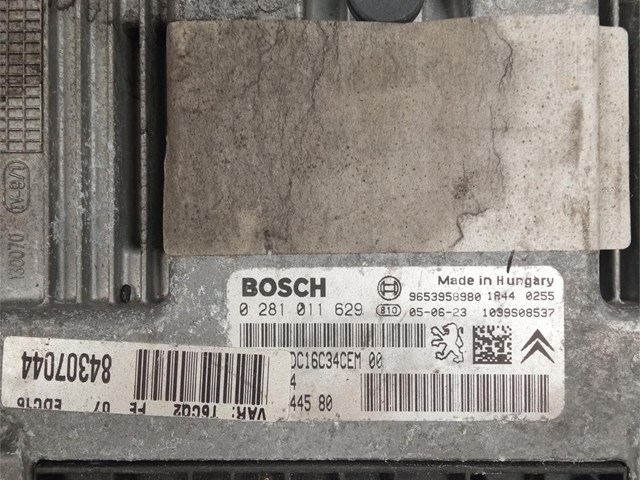 Centralita ECU Bosch 0281011629