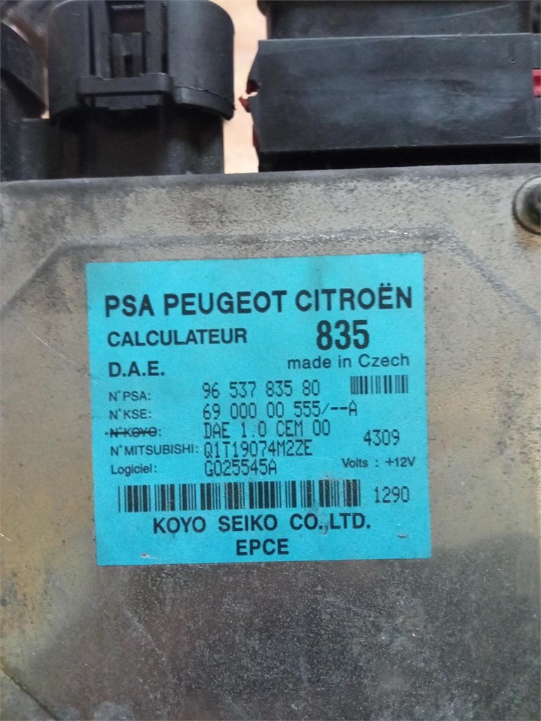Foto 1 Centralita electrónica PSA Peugeot Citroën. 9653783580