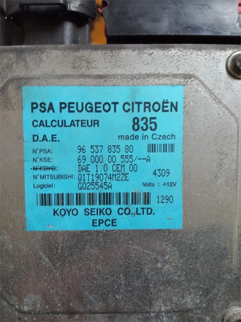 Foto 2 Centralita electrónica PSA Peugeot Citroën. 9653783580
