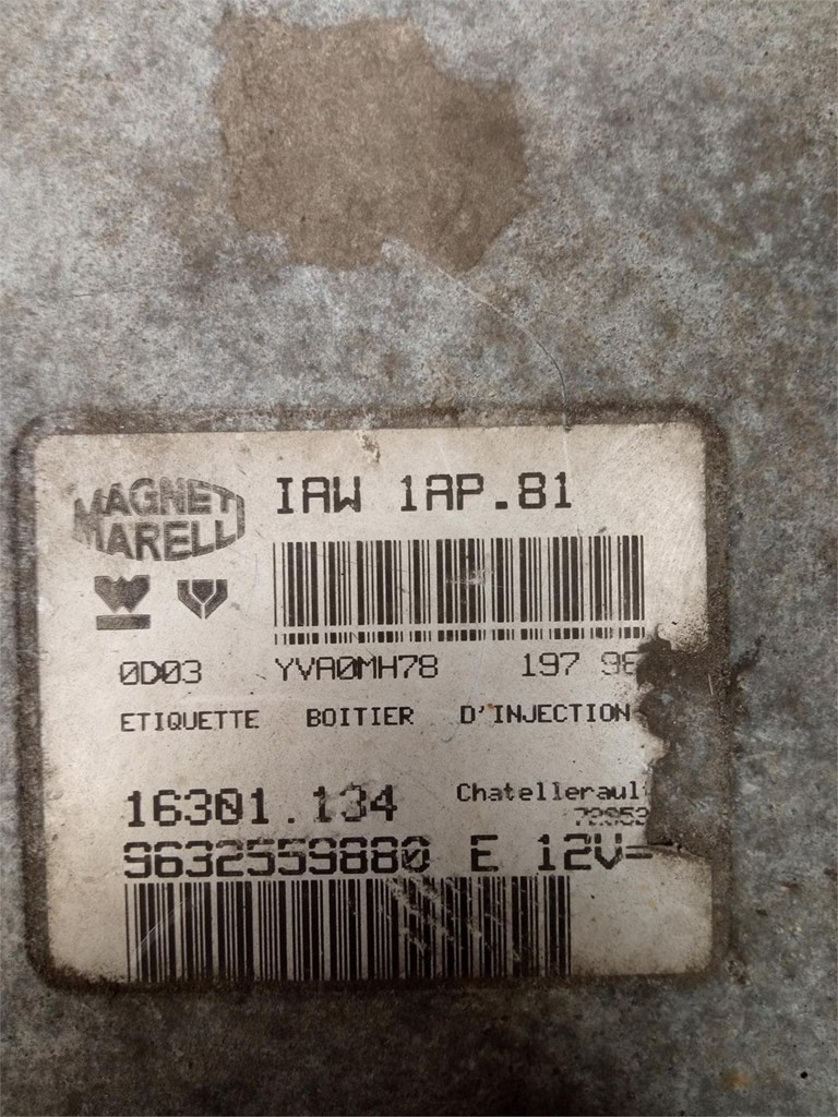 Foto 1 Centralita IAW 1AP.81 Magneti Marelli