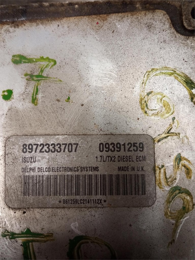 Foto 1 Centralita Isuzu 1.7L/TX2 Diesel ECM 8972333707