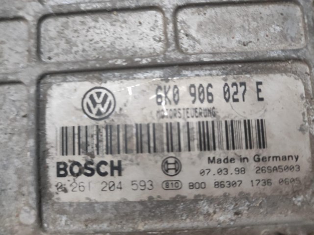 Centralita motor 6K0 906 027 E Bosch