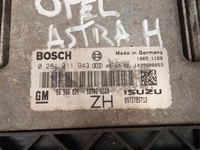centralita opel astra h 8973785712 