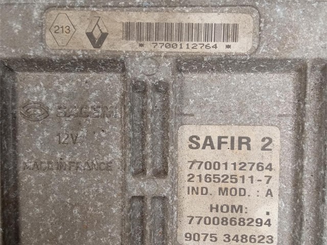 Centralita SAFIR 2 Renault 7700112764