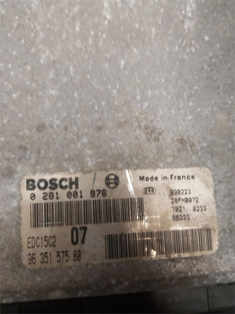 Foto 1 centralita sxara coupe 2.0 hdi 90cv Centralita Bosch EDC15C2 en buen estado. 