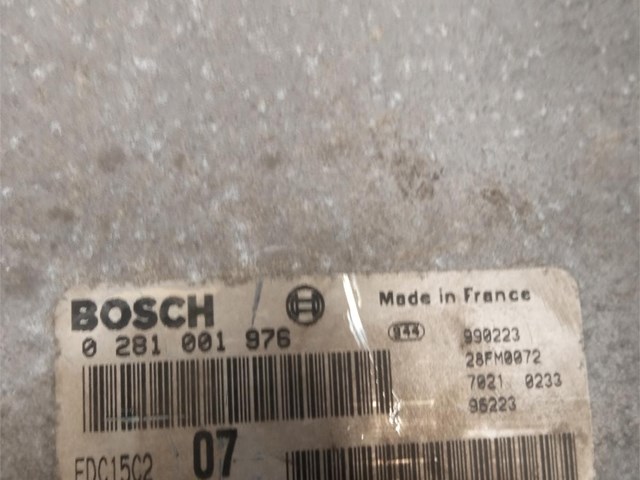 centralita sxara coupe 2.0 hdi 90cv Centralita Bosch EDC15C2 en buen estado. 