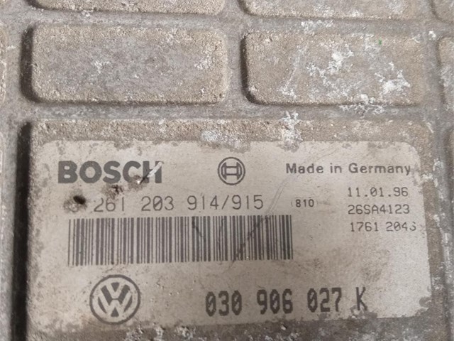 centralita volkswagen polo 1995  Centralita Bosch 030906027K