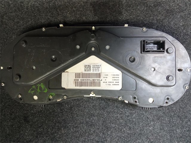 CUADRO INSTRUMENTOS PEUGEOT 307 2003 9646742480 