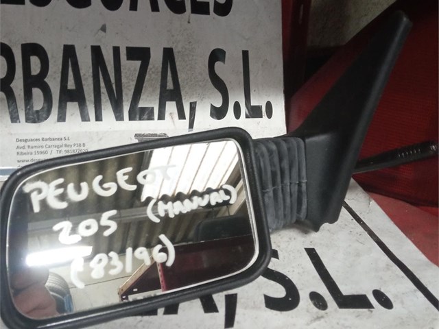 Espejo Peugeot 205 (Manual)