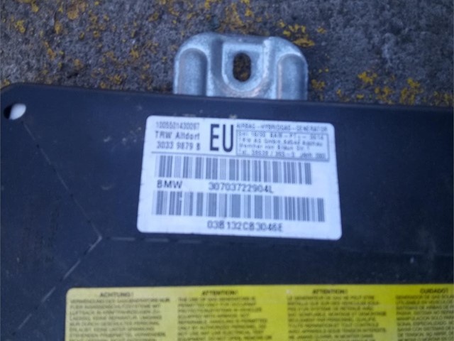 Módulo de airbag BMW en buen estado. 
