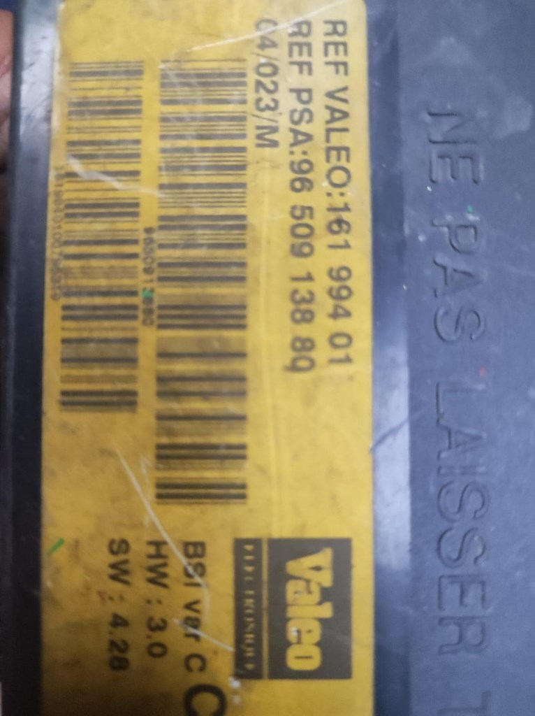 Foto 1 Módulo Valeo 16199401 PSA