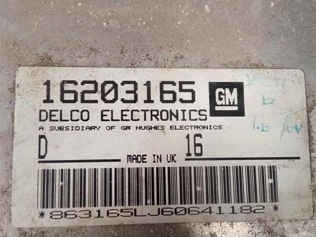 opel vetra b Centralita Delco 16203165 - UK