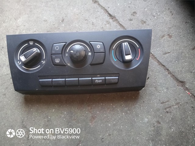 Panel de control de climatizador para BMW. 