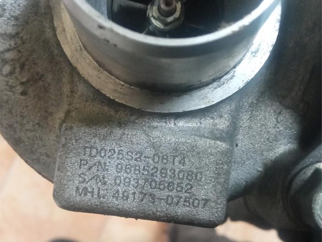 Turbo Compresor TD025S2-06T4 citroen 